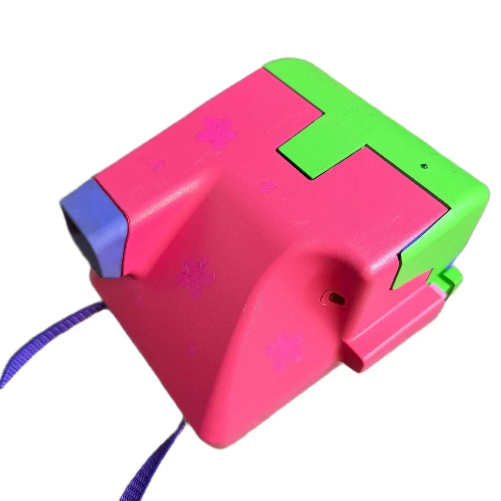 Polaroid Barbie 600 Instant Film Camera Pink Green Vtg 1999 Retro UNTESTED AS IS